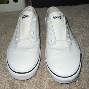 White vans size 9.5